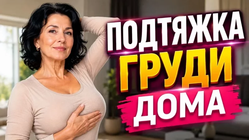 ПОДТЯЖКА ГРУДИ БЕЗ ОПЕРАЦИИ! Делайте ЭТИ простые упражнения ГРУДЬ меняется НА ГЛАЗАХ!
