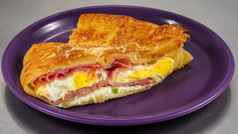Ham and Egg Pie Recipe Demonstration - Joyofbaking.com
