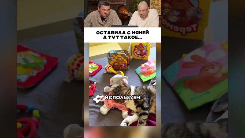 Оставила с нянеи, а тут такое 