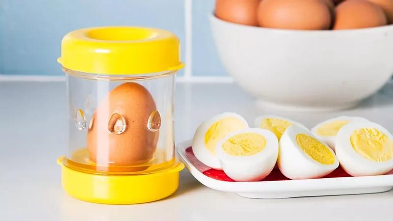 The Negg Hardboiled Egg Peeler
