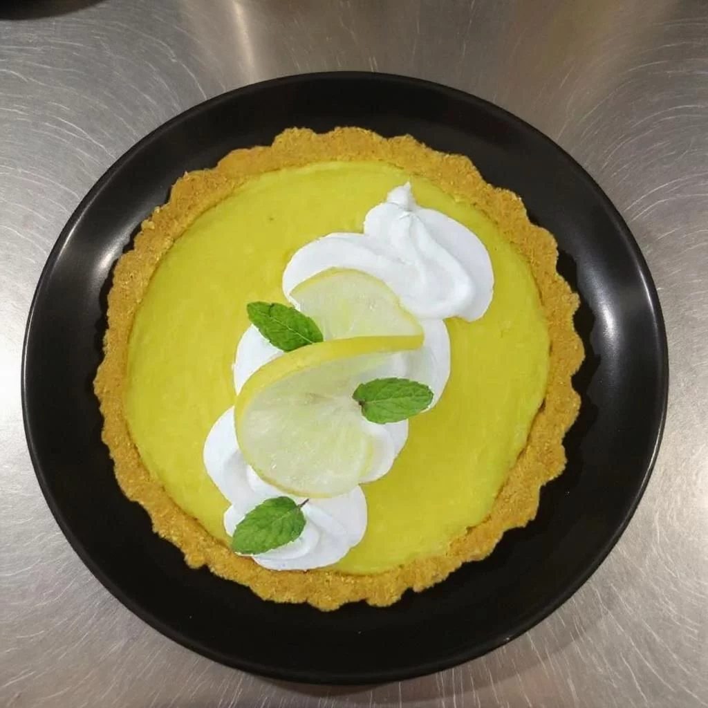 Lemon Tart (Egg less) Recipe by Food Fusion