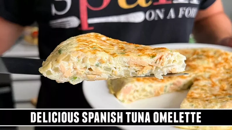 Spanish Tuna Omelette AUTHENTIC & Delicious 20 Minute Recipe