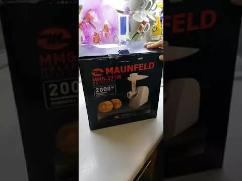 Обзор мясорубки MAUNFELD MMG. 231W/XX