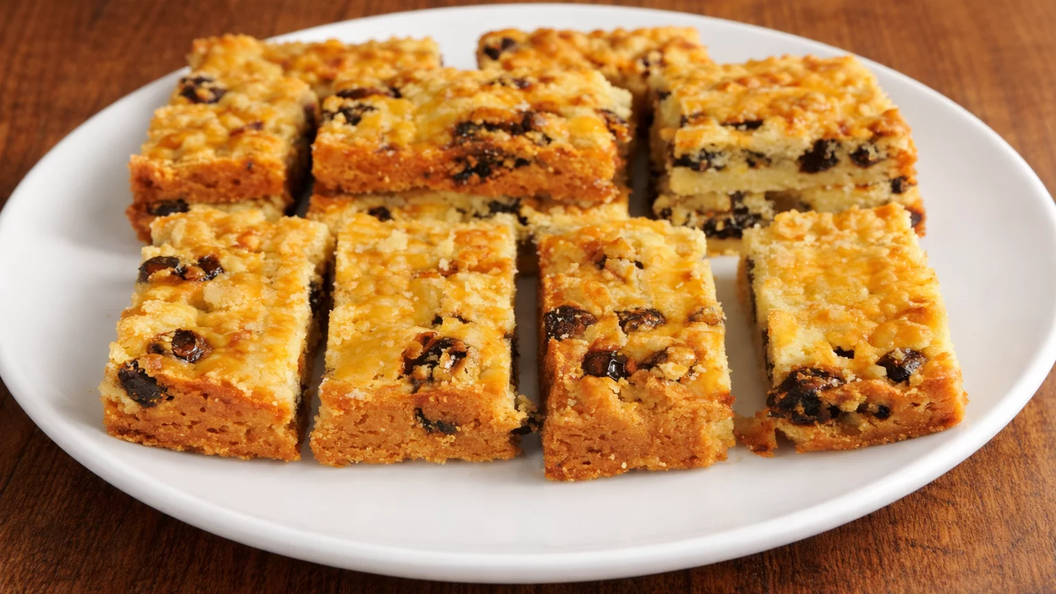 Raisin Shortbreads Recipe Demonstration - Joyofbaking.com