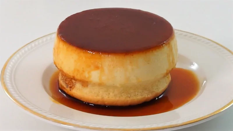 Caramel Custard Pudding Cake