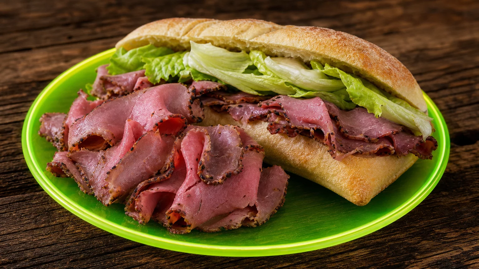 How to Make Deli-Style Roast Beef Lunch Meat - Ultimate Roast Beef Sandwich