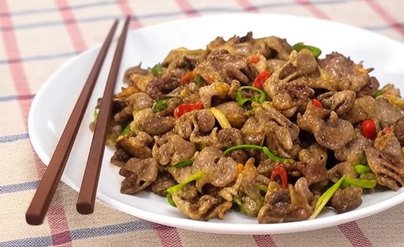 雞 腎 Chinese CHICKEN GIZZARDS / SPICY FRIED Chicken Gizzards. Recipe by Always Yummy!