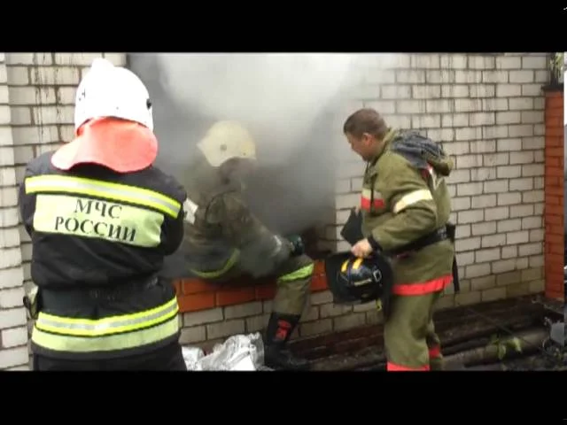 В центре Белгорода ликвидирован пожар в частном доме