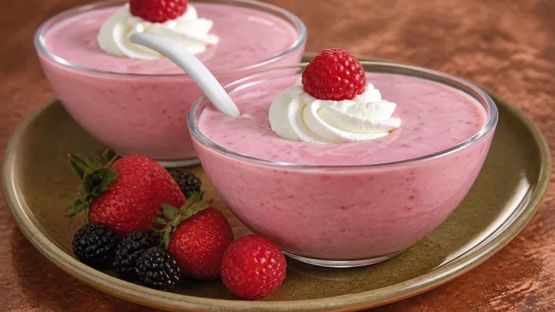 Strawberry Soup Recipe Demonstration - Joyofbaking.com