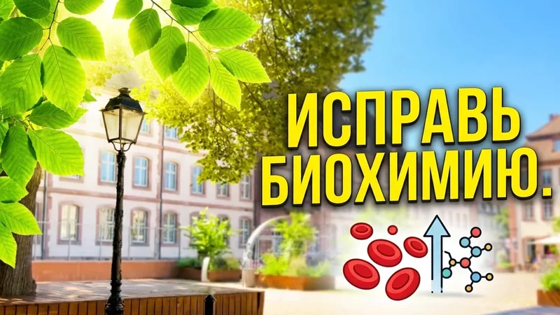 Про дефицит железа и анемию. Как наладить биохимию просто!