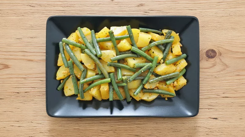 Spanish Green Beans and Potatoes  One of Spain's most Iconic Dishes