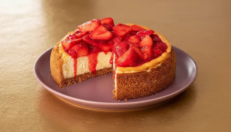 Amazing Strawberry Cheesecake Recipe