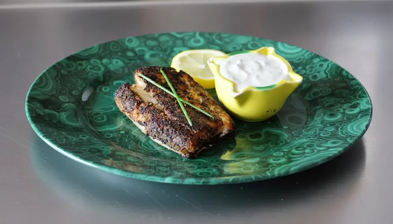 How to Make BLACKENED COD: with Garlic Yogurt Aioli