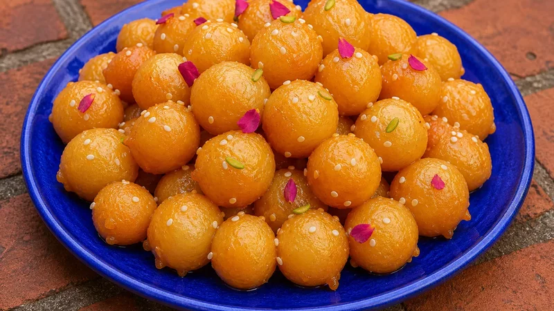Arabian Luqaimat (Crispy Sweet Balls) Recipe by Food Fusion