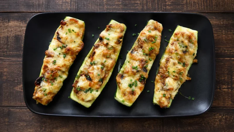 The Famous STUFFED ZUCCHINI from the Canary Islands
