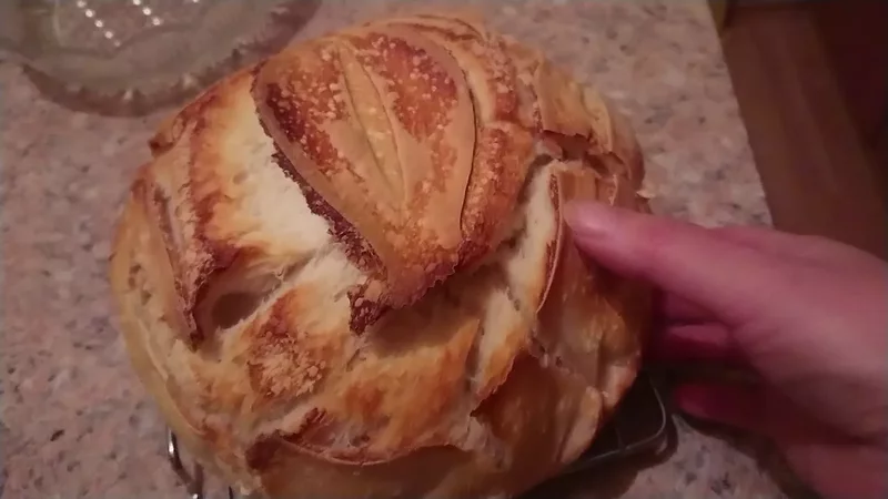 Бял хляб с левито мадре