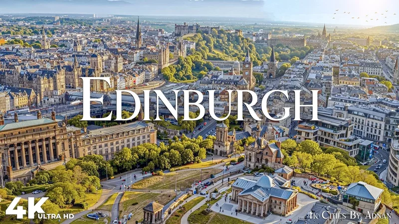 Edinburgh Scotland in 4K - Incredible Scenes & Hidden Gems