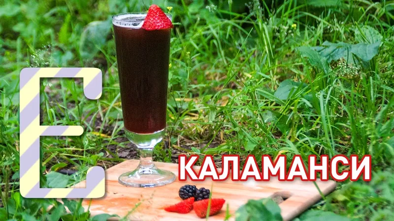 Коктейль Каламанси — рецепт Едим ТВ