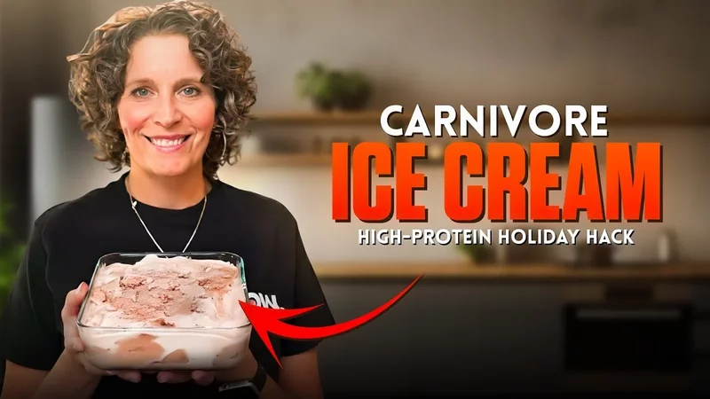 Healthy Dessert… It’s PROTEIN. The Carnivore Ice Cream Hack!