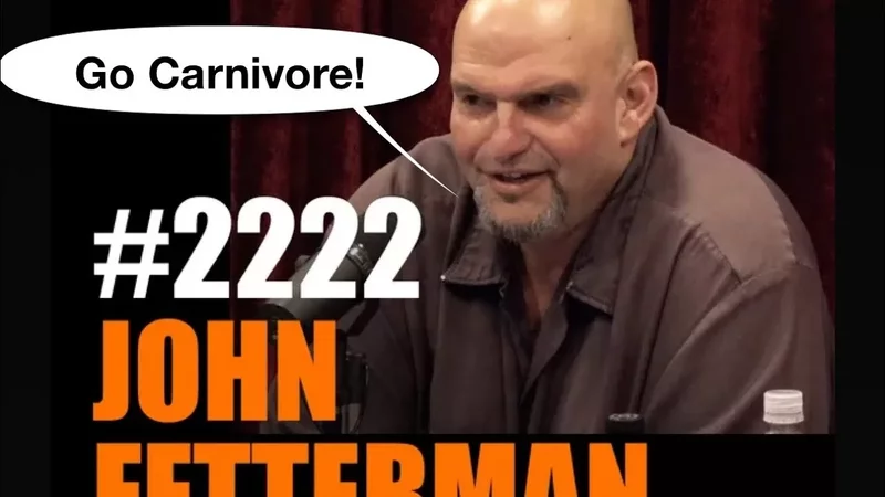 Сенатор-демократ Джон Феттерман продвигает диету Carnivore - 701