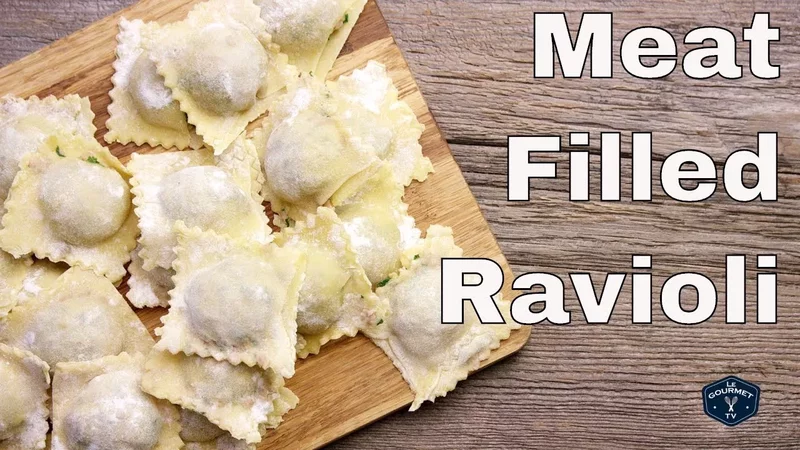 How To Make Meat Filled Ravioli From Scratch