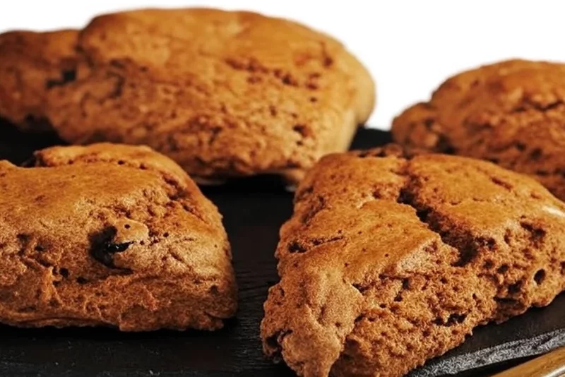 Gingerbread Scones Recipe Demonstration - Joyofbaking.com