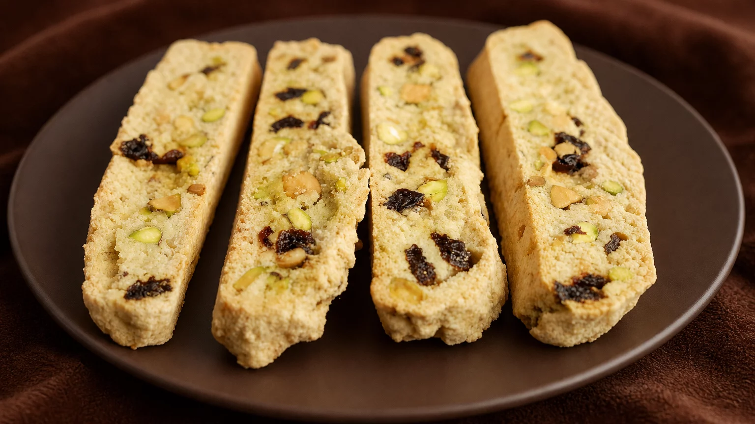Cranberry Pistachio Biscotti Recipe Demonstration - Joyofbaking.com