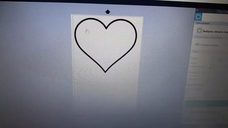 Резка сердечек на плоттере silhouette portrait 2 Cutting hearts on the plotter