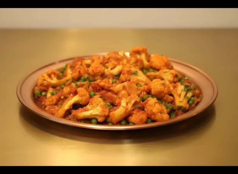 Cauliflower & Peas Recipe Cauliflower Side Dish Gobi Matar Sabzi