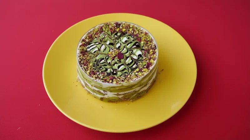 Pista Frozen Trifle Recipe By Food Fusion
