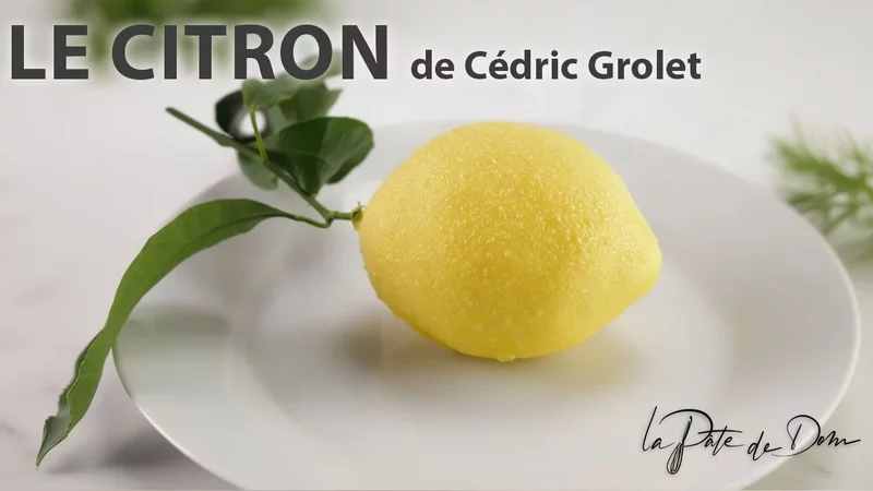Le citron de Cédric Grolet (recette de A à Z)