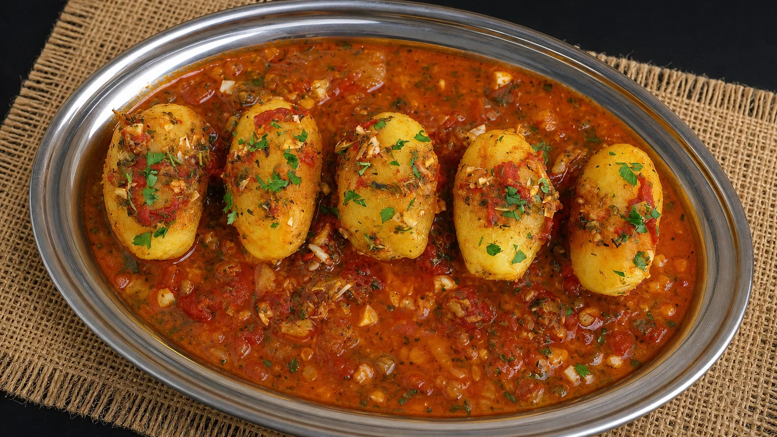 The Famous MARINATED POTATOES from Granada Spain  Patatas Marinadas