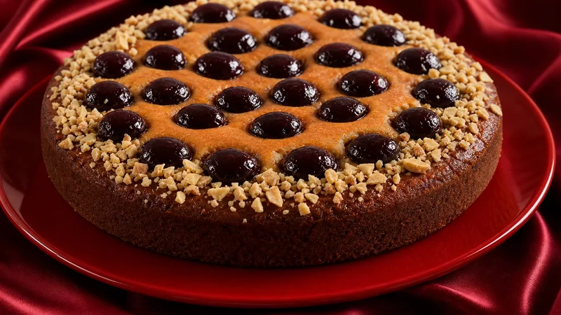 Cherry Cake Recipe Demonstration - Joyofbaking.com