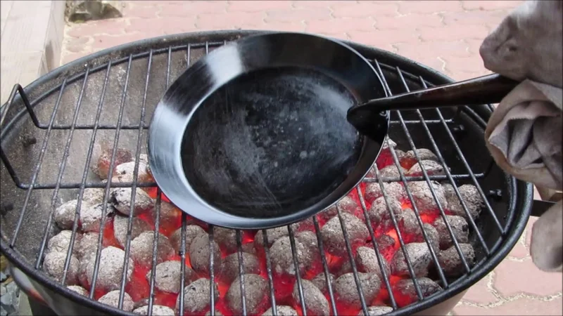 Seasoning my steel pan, the easy way
