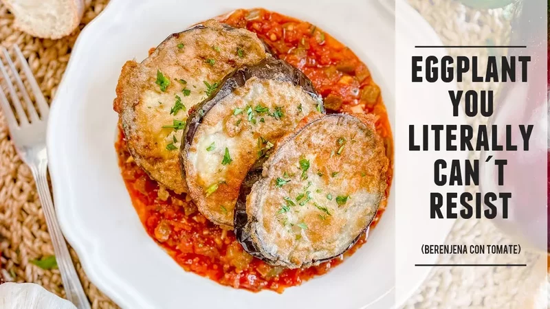 Fried Eggplant with Spanish Tomato Sauce Irresistible One-Pan Recipe