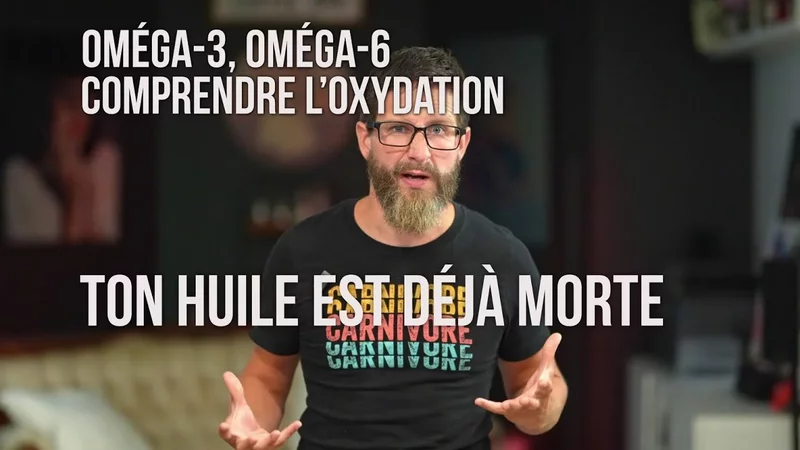 Les Oméga-3 te font mal! Préviens leur oxydation avec un régime carnivore