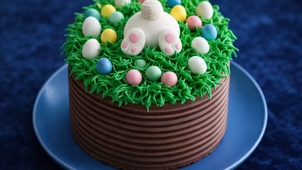 How to Make an Easter Bunny Cake