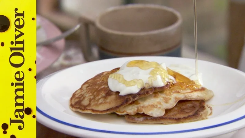 How To Make One Cup Pancakes Jamie Oliver