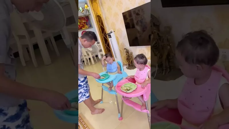 The two babies refused to eat, and the father was feeding and nearly collapsed. In the end, it was