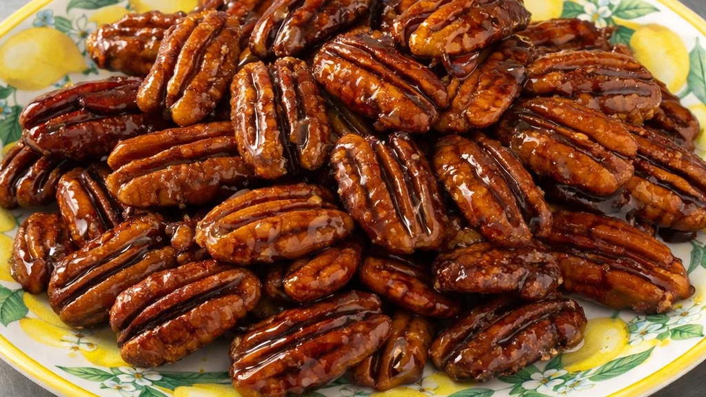 Easy Candied Pecans