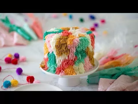 How to Make a Shag Rug Cake