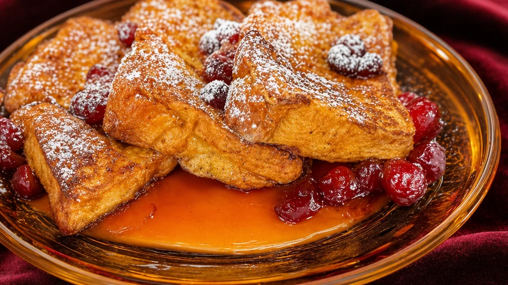 Cranberry Egg Nog French Toast  Blackstone Griddles
