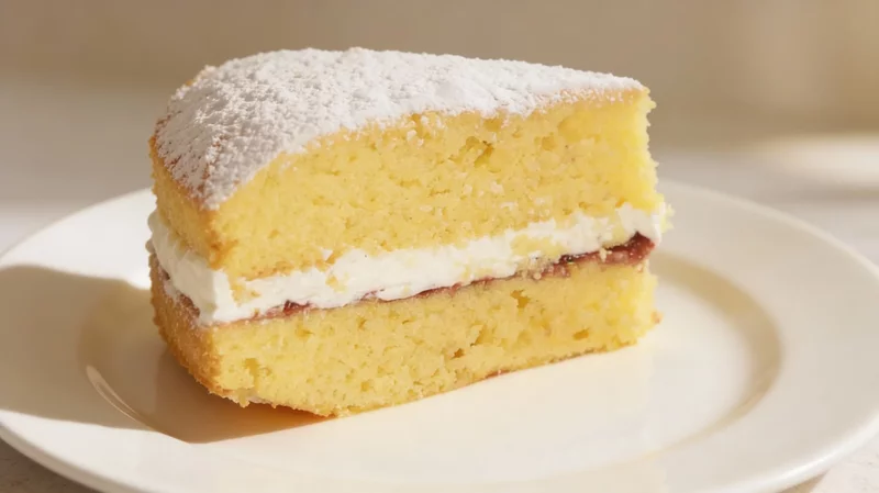 Victoria Sponge Cake Recipe Demonstration - Joyofbaking.com