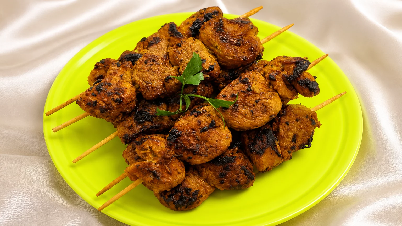 The Famous Andalusian Pork Kebabs  Pinchos Morunos Recipe