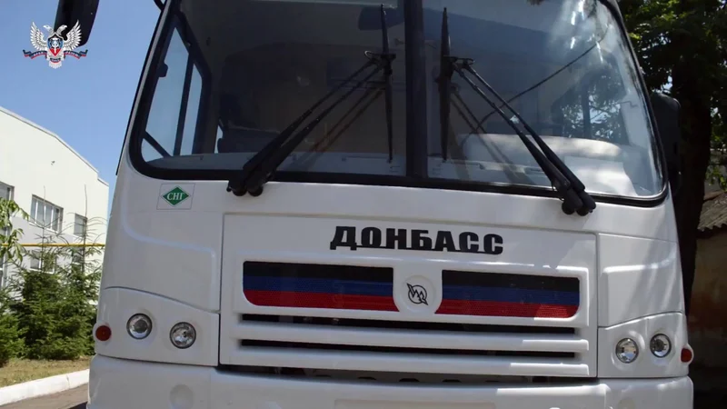 Новые автобусы направлены в Новоазовский район и ГП «Автовокзалы Донбасса»