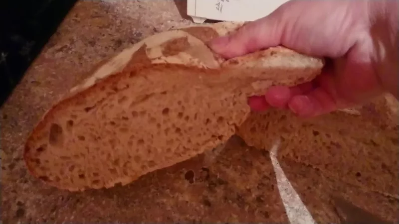 Хляб с лимец и левито мадре