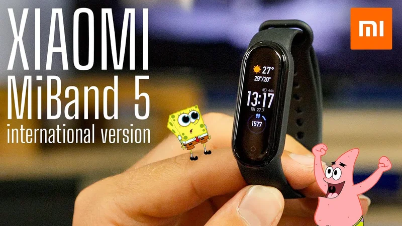 Смарт-браслет Xiaomi Mi Band 5 - 3576164