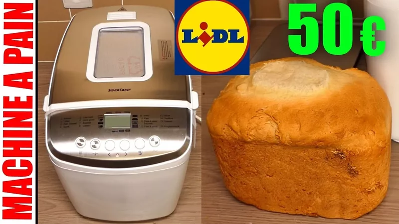 machine à pain LIDL SILVERCREST SBB 850 F2 Bread Maker Brotbackautomat Macchina per il pane