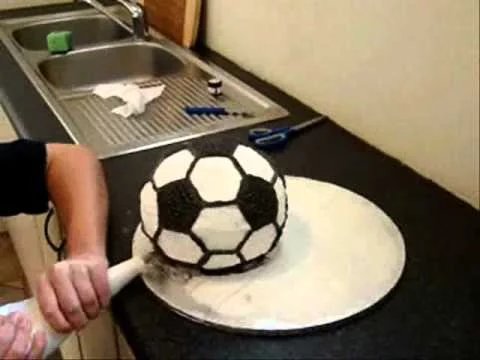 Soccer Ball Cake