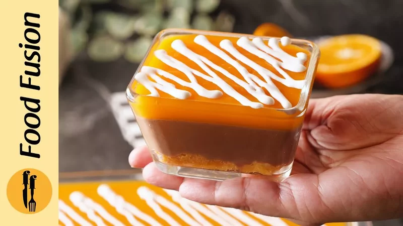 Chocolate & Orange Dessert Recipe By Food Fusion